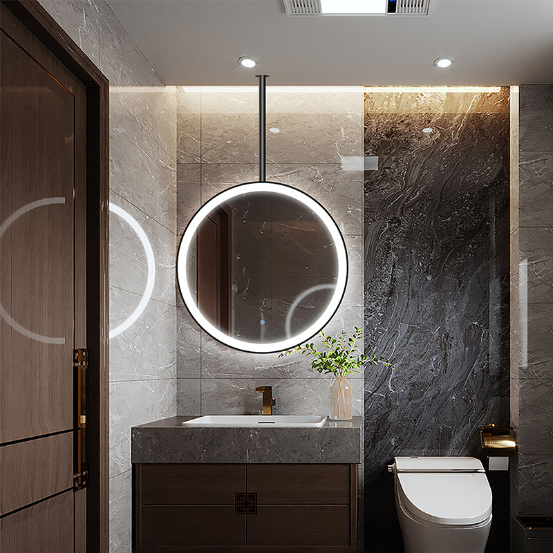 Ceiling-Mounted Smart Bathroom Mirror