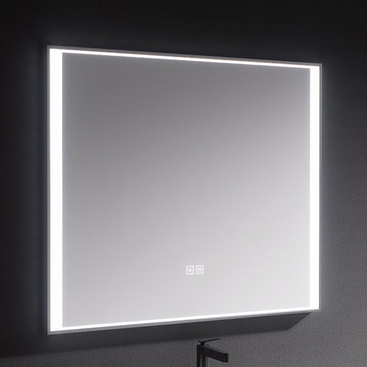 Aluminum Frame Smart Bathroom Mirror with Light