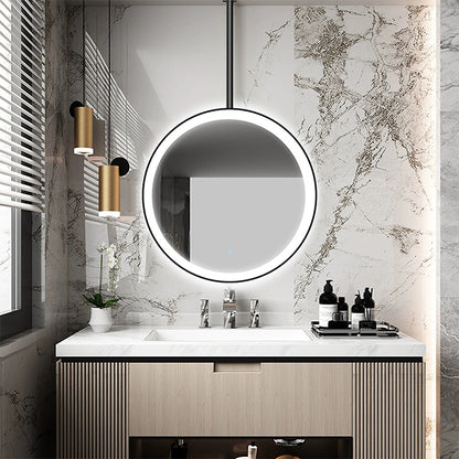 Ceiling-Mounted Smart Bathroom Mirror